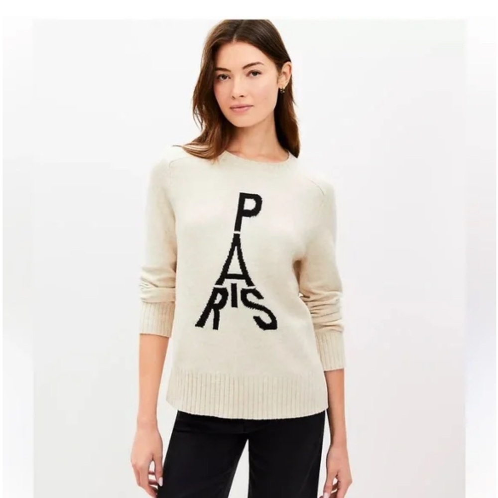 Never Worn Loft Women’s Oatmeal Heather Size CS Petite